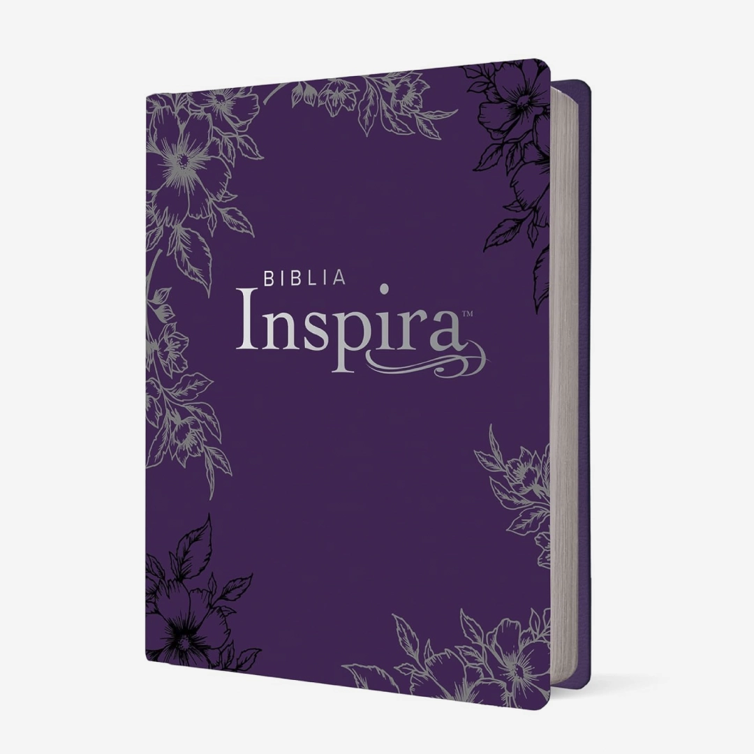 Biblia Inspira NTV con Filament (Tapa dura de SentiPiel, Lavanda)