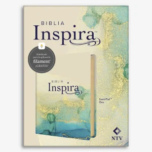 Biblia Inspira NTV con Filament (SentiPiel, Oro): La Biblia que inspira tu creatividad