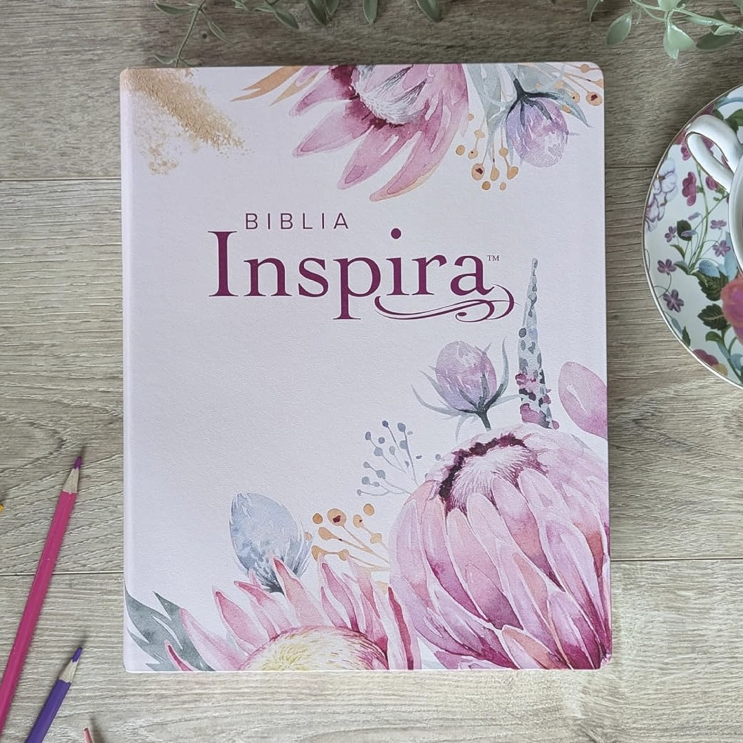 Biblia Inspira NTV, Letra grande con Filament (SentiPiel, Primaveral)