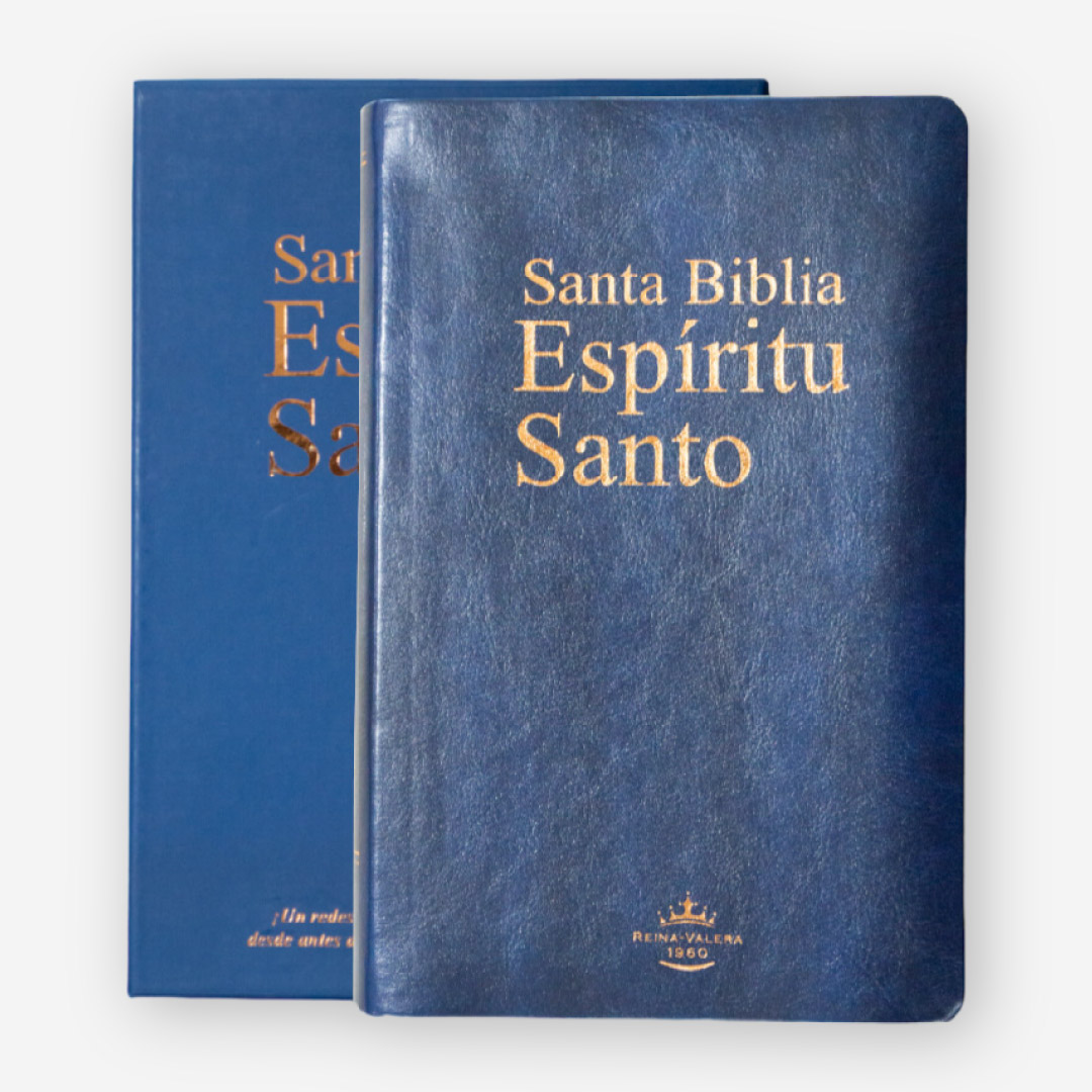 Biblia del Espíritu Santo (Azul Rey)