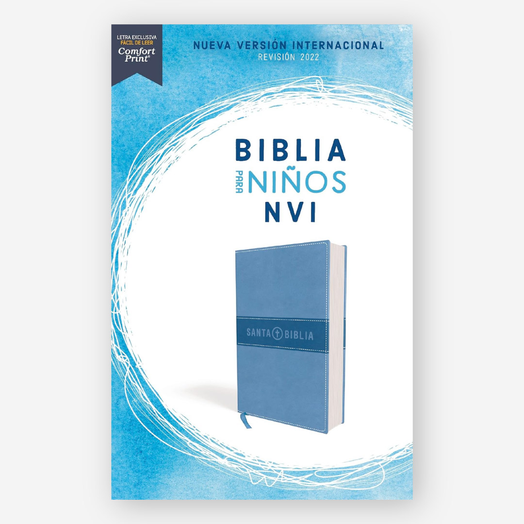 Biblia para Niños, NVI Revisada 2022 (Azul)