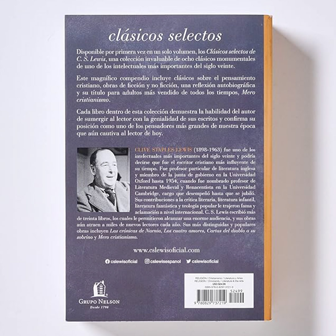 Clásicos Selectos de C. S. Lewis: Antología de 8 Libros (Tapa Dura)