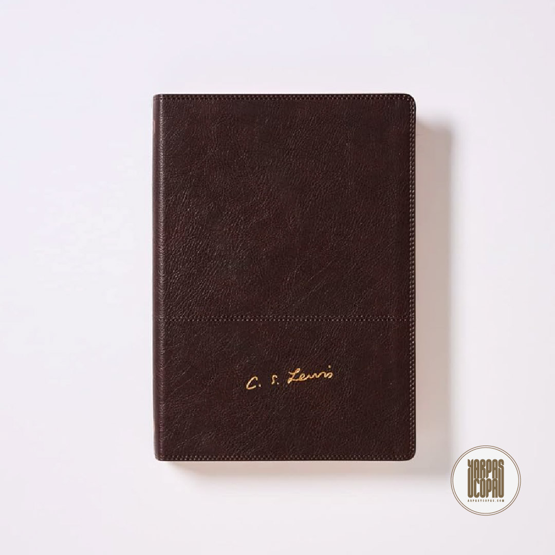 Biblia Reflexiones de C. S. Lewis - Interior a Dos Colores (Café)