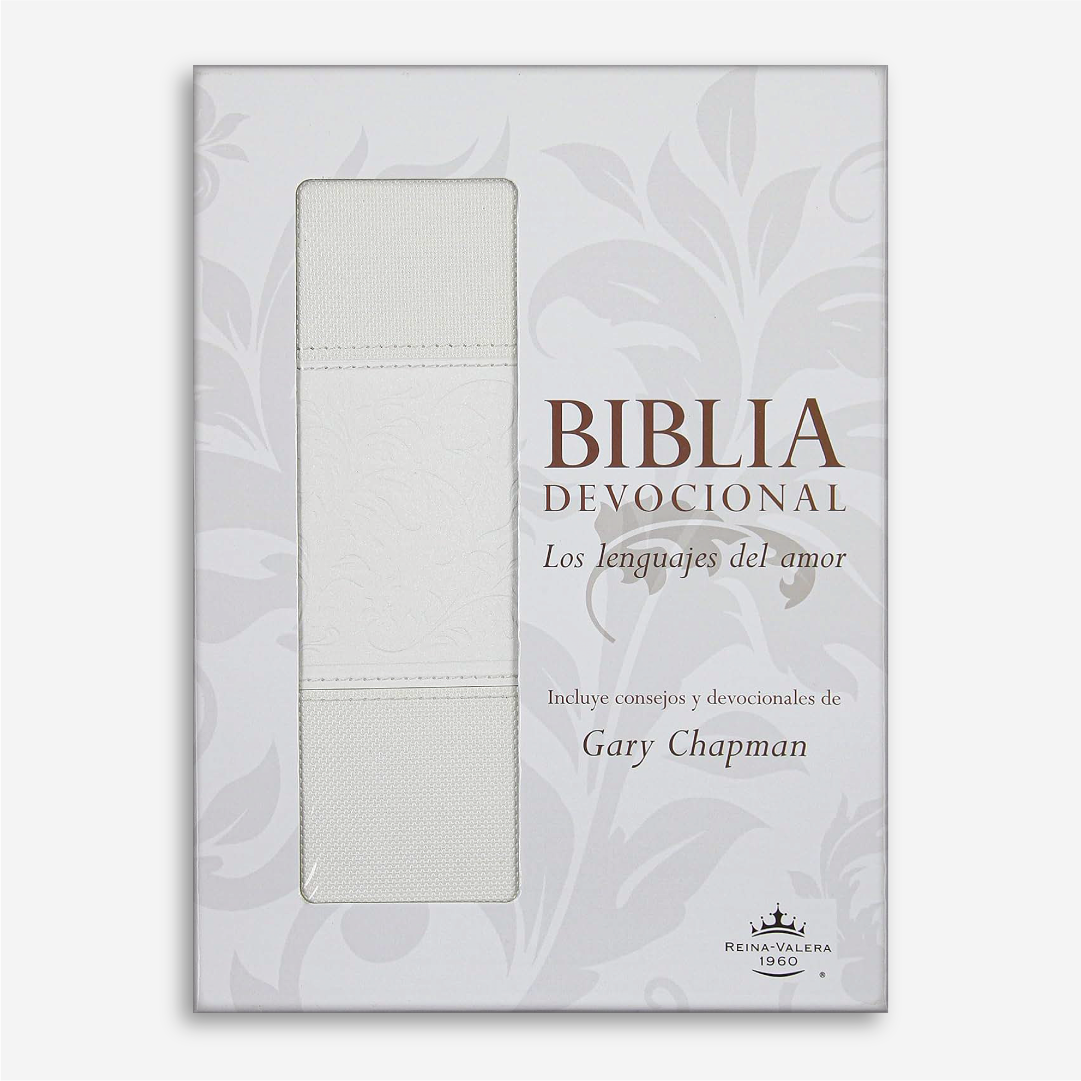 Biblia Devocional Los Lenguajes Del Amor -  RVR60 (Blanco)