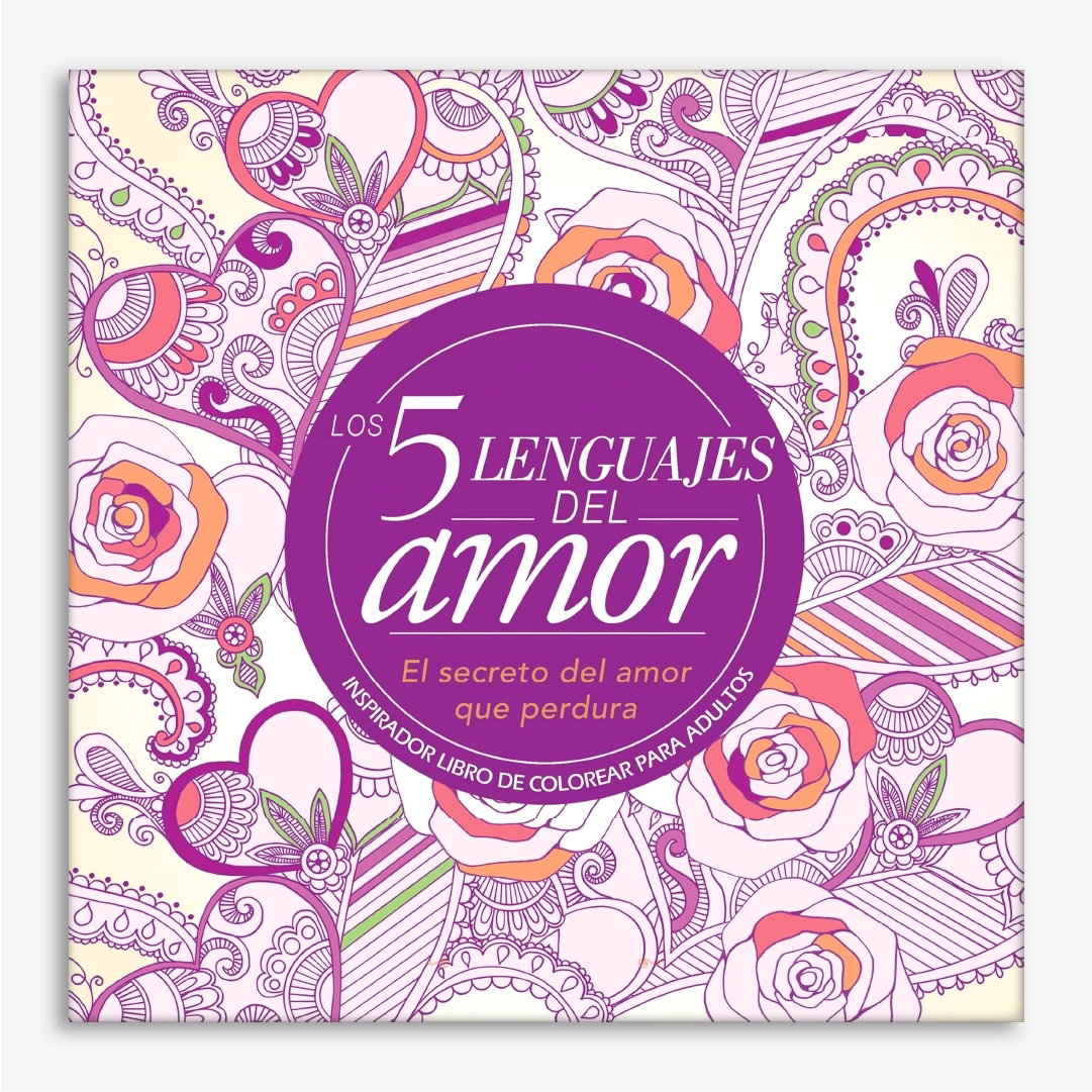 Los 5 lenguajes del amor: Libro de colorear para adultos