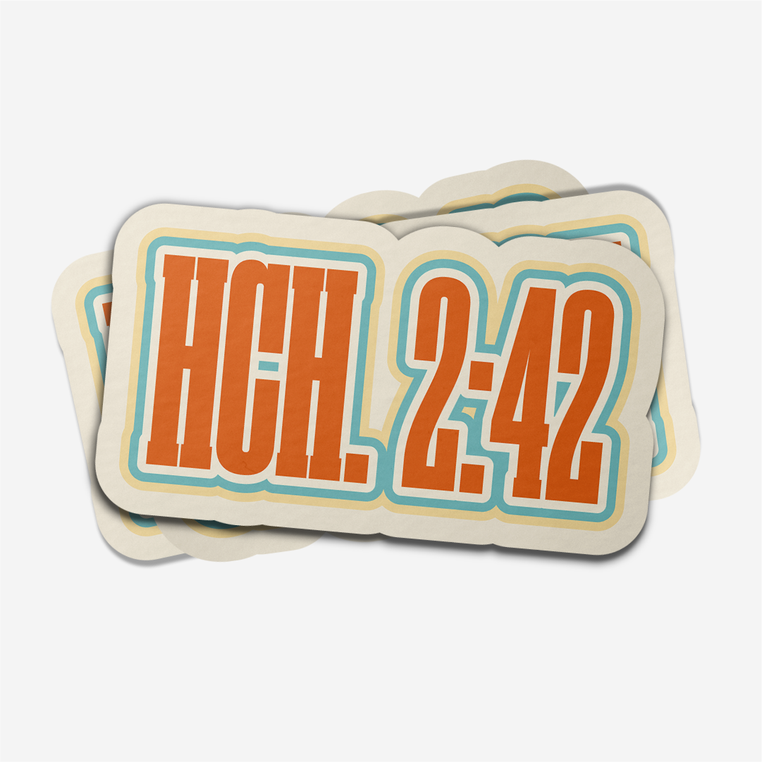 Hechos 2:42 - Colección 70's (3 de 5)