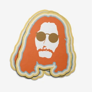 Hippie Jesús Sticker - Colección 70's