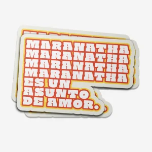 Maranatha es un asunto de Amor Sticker- Colección Maranatha (1 de 4)