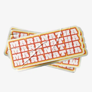 Maranatha Summer Sticker - Colección Maranatha (2 de 4)