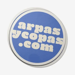Logo Azul Sticker - Colección General