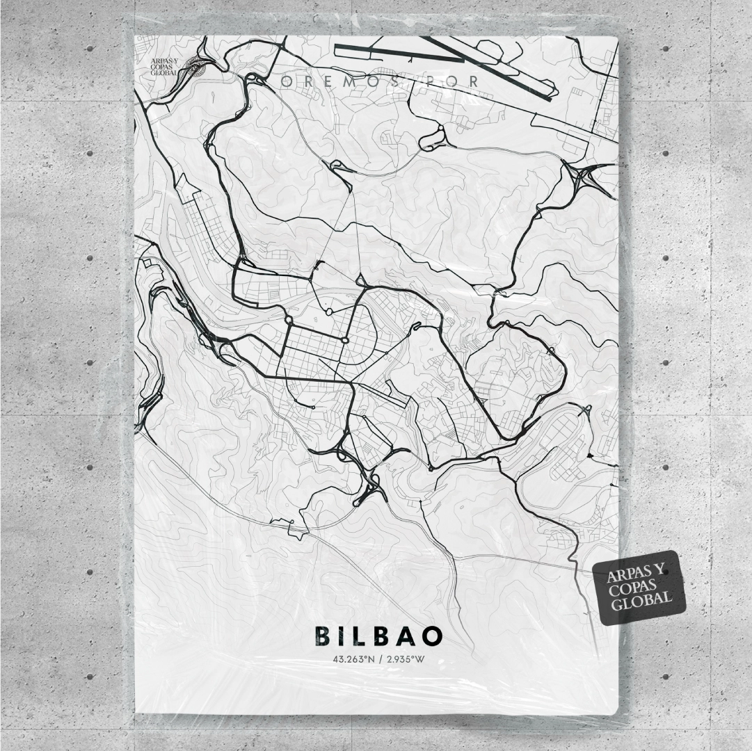 Poster de Bilbao (España) - Descargable