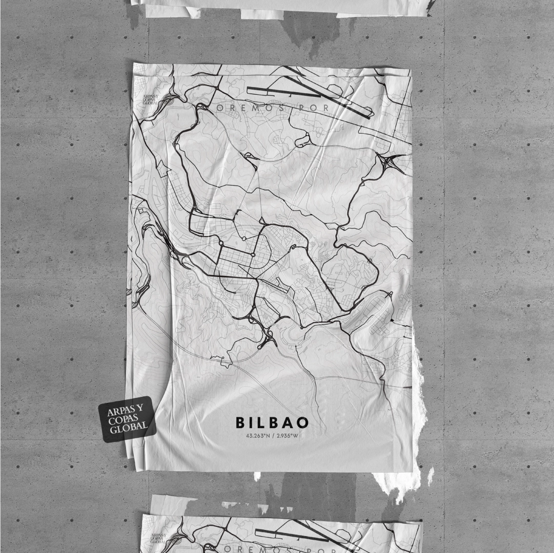 Poster de Bilbao (España) - Descargable