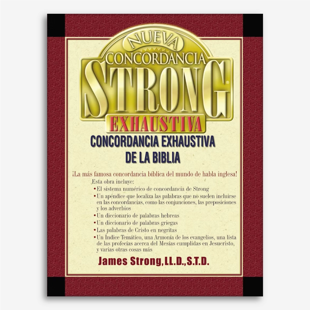 Nueva Concordancia Strong exhaustiva de la Biblia