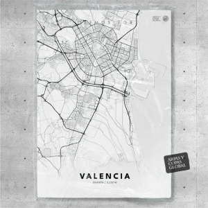Poster de Valencia (España) - Descargable