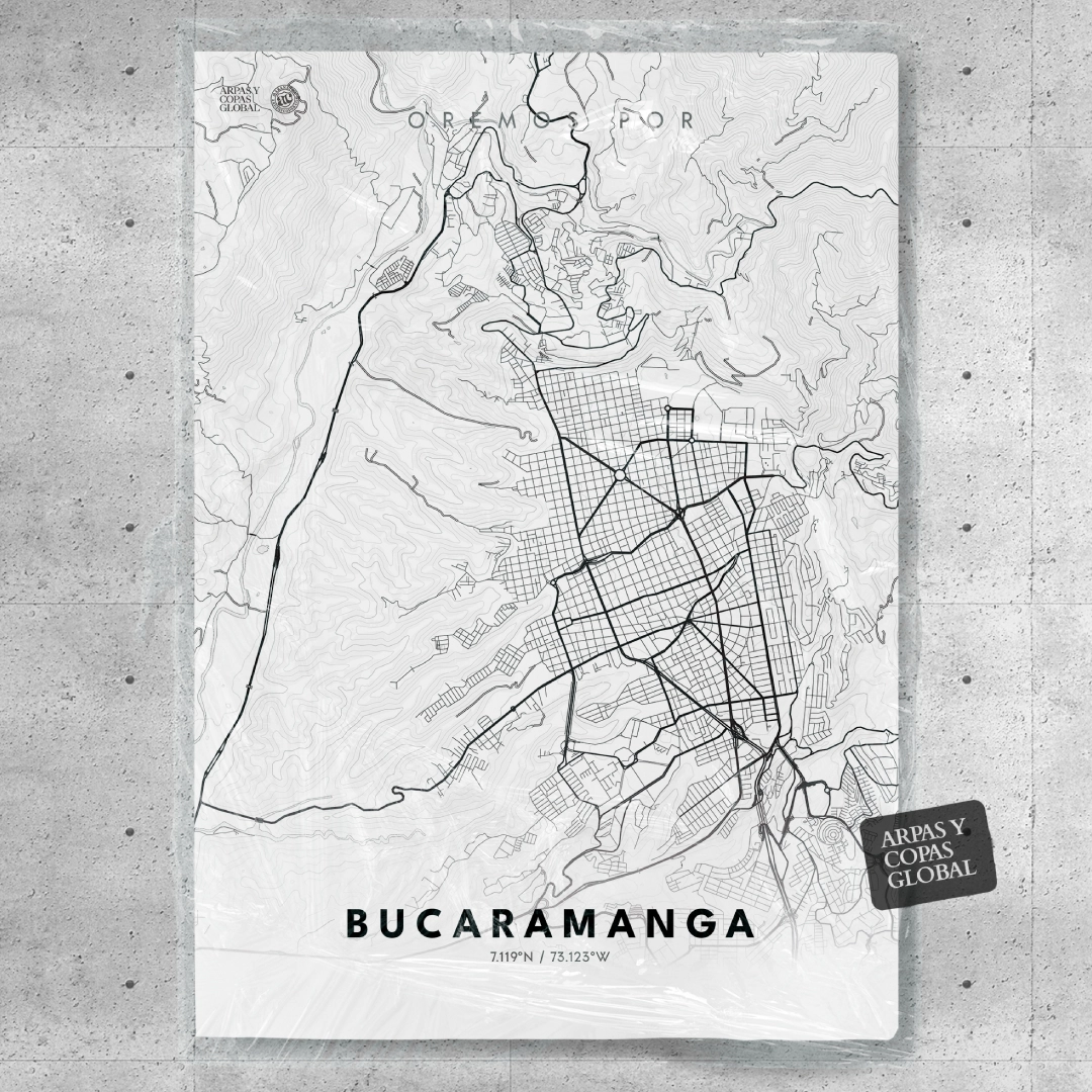 Poster de Bucaramanga (Colombia) - Descargable