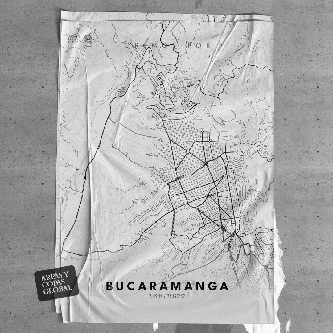 Poster de Bucaramanga (Colombia) - Descargable