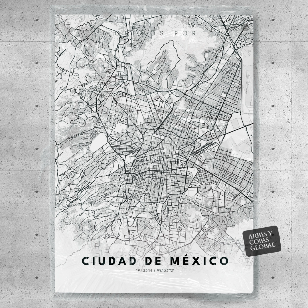 Poster de Ciudad de México (México) - Descargable