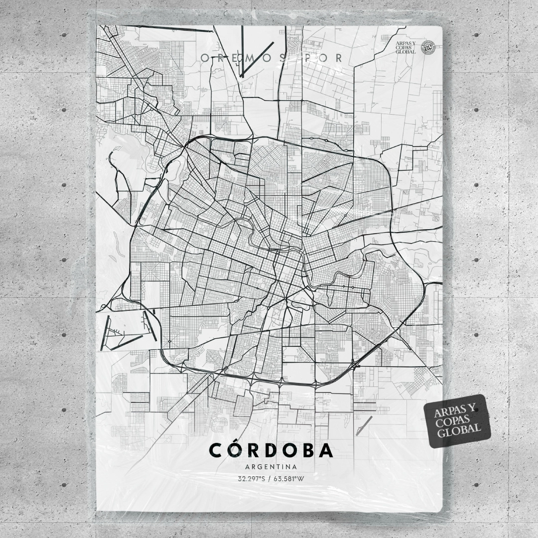 Poster de Córdoba (Argentina) - Descargable