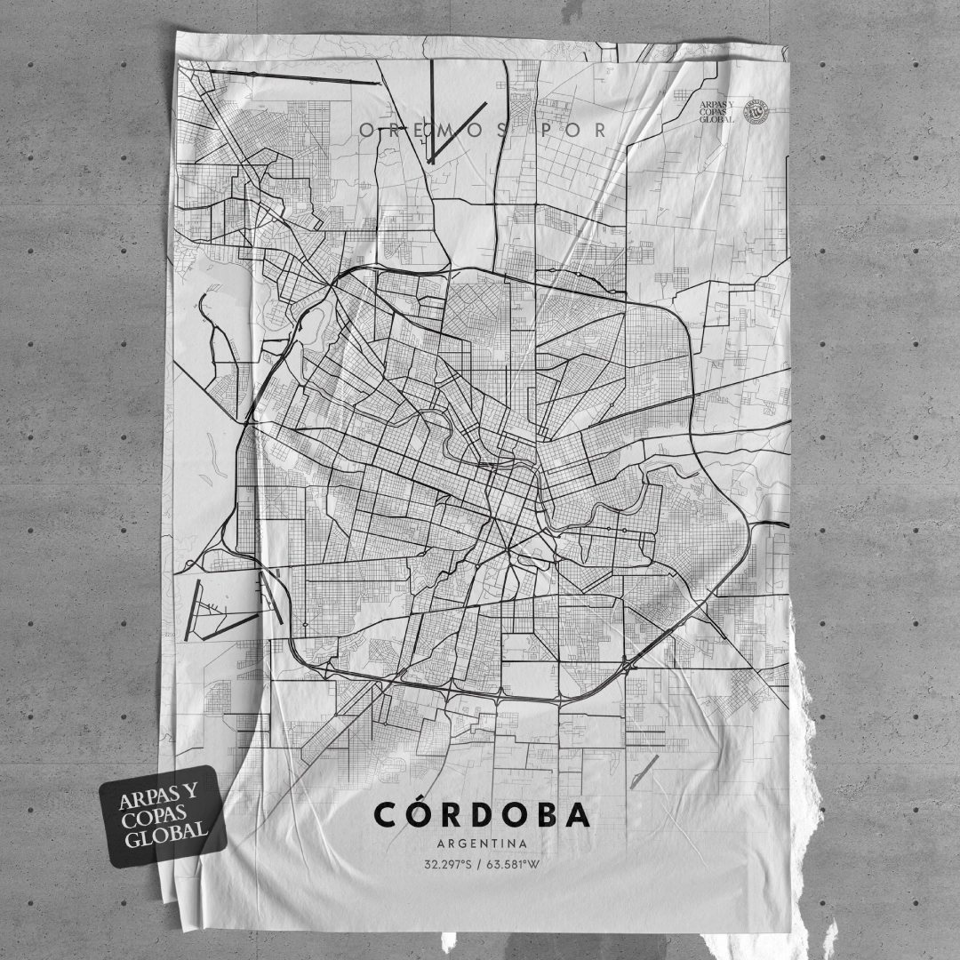 Poster de Córdoba (Argentina) - Descargable