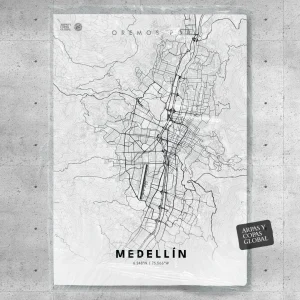 Poster de Medellín (Colombia) - Descargable