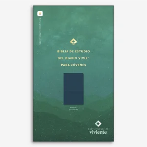 Biblia de Estudio Diario Vivir para Jovenes con Filament (Azul, Imitación Piel)