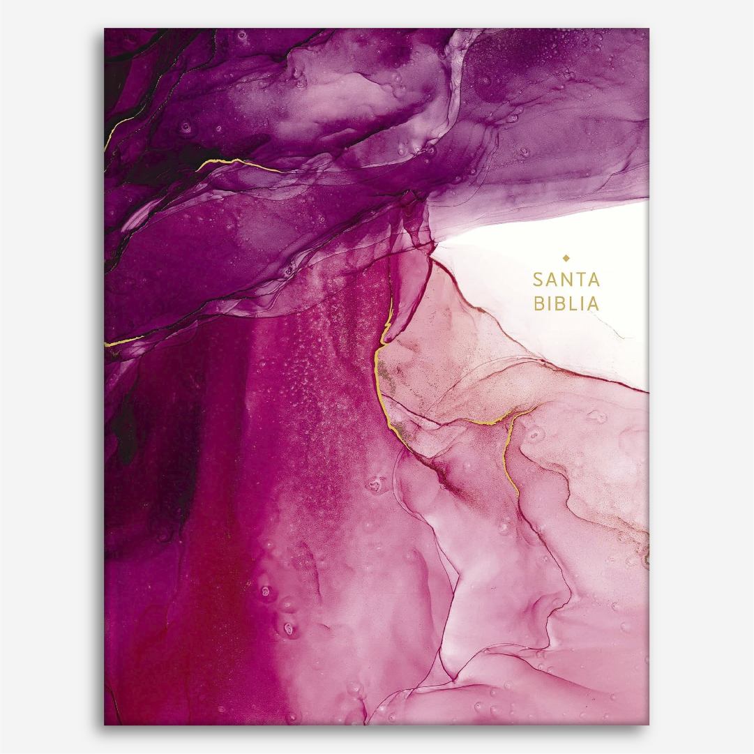 Biblia Artística Ilustrada, NBLA (Tapa dura Tela, rosado)