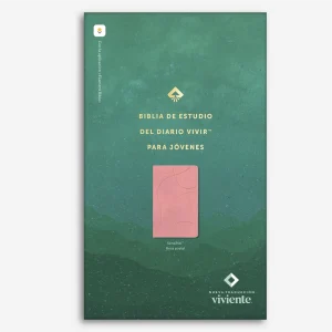 Biblia de Estudio Diario Vivir para Jovenes con Filament (Rosada, Imitación Piel)