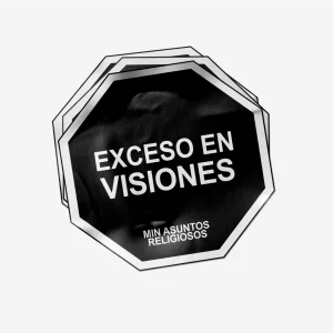 Exceso en Visiones Sticker - Colección Buenos Excesos