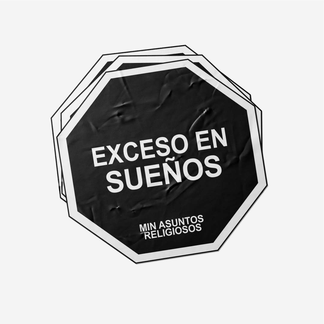 Exceso en Sueños Sticker - Colección Buenos Excesos