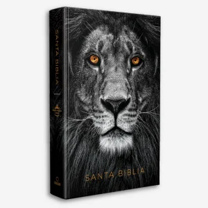 Biblia RVR60 - León De Judá (Tapa Dura, Letra grande, Tamaño Manual)