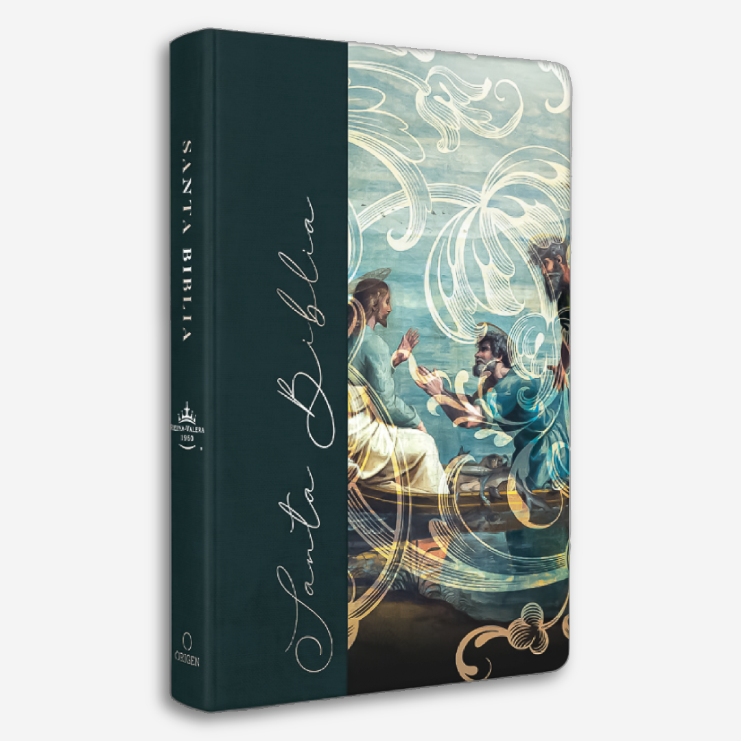 Biblia RVR60 - Pescador de Hombres (Tapa Dura de tela, Letra grande, Tamaño Manual)