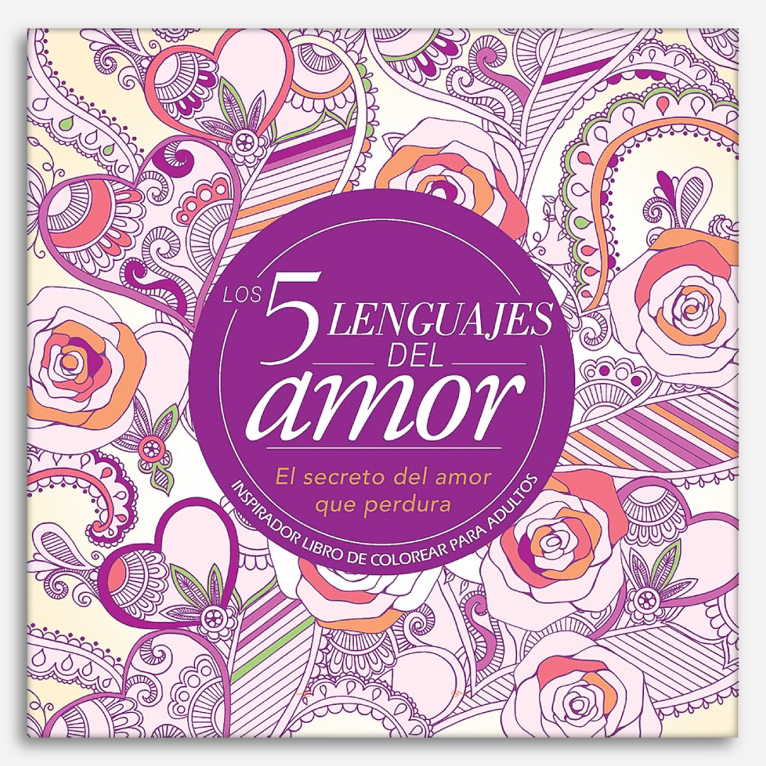Los 5 lenguajes del amor: Libro de colorear para adultos