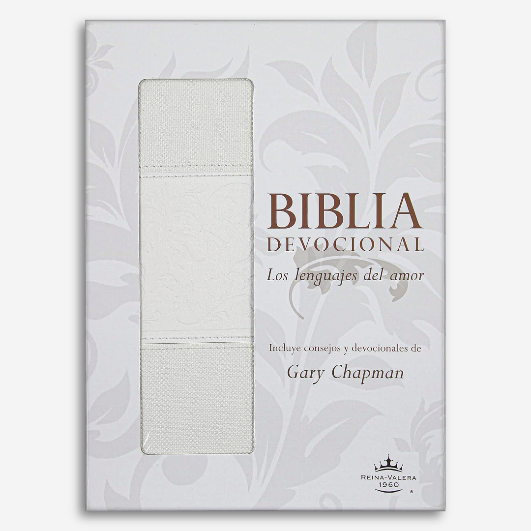 Biblia Devocional Los Lenguajes Del Amor -  RVR60 (Blanco)