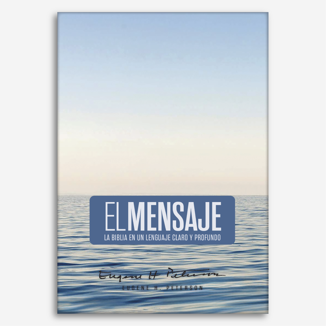 Biblia El Mensaje (Tapa dura, Ocean Blue): La Biblia en un lenguaje claro y profundo