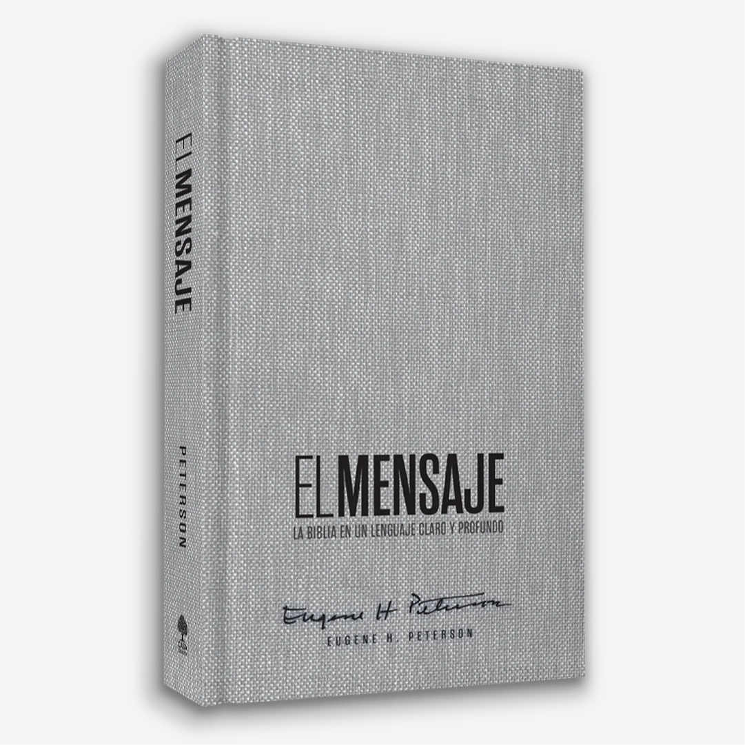 Biblia El Mensaje (Tapa dura, Gris Tela): La Biblia en un lenguaje claro y profundo