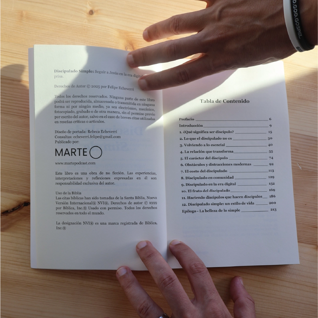 Discipulado Simple: Seguir a Jesús en la era digital y de la prisa