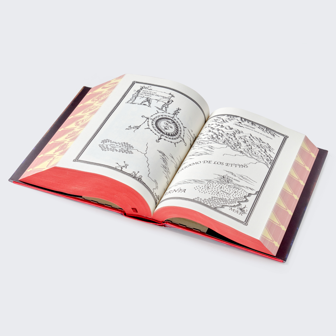 Las Crónicas de Narnia, Edición de lujo, Tapa dura con solapa